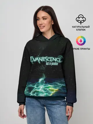 Женское худи / Evanescence lost in paradise