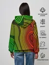 Женское худи / КАРТОГРАФИЧЕСКАЯ ПРОЕКЦИЯ