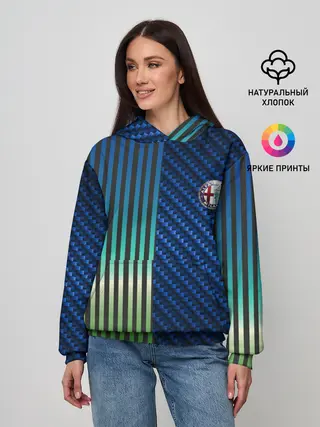 Женское худи / Фантазия на тему Alfa-Romeo