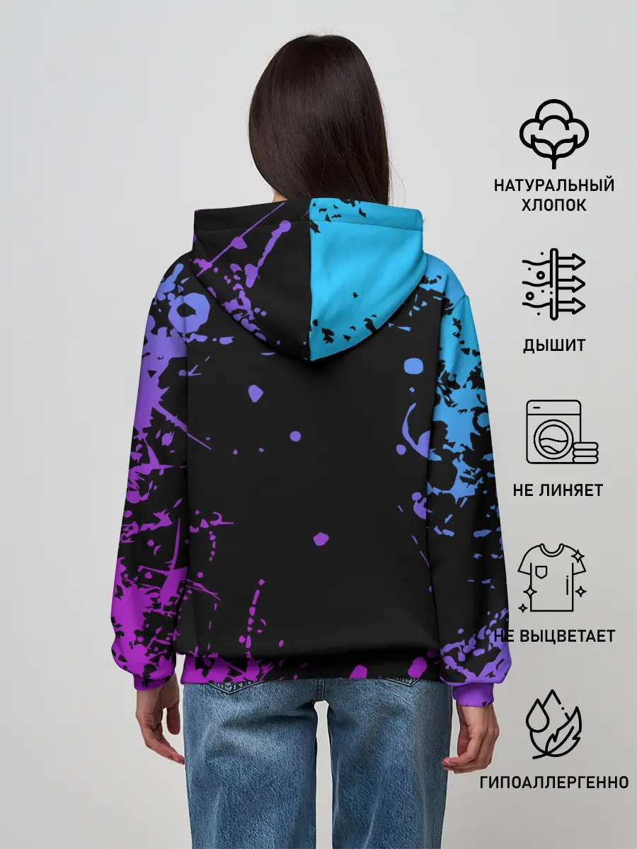 Женское худи / 6IX9INE 69