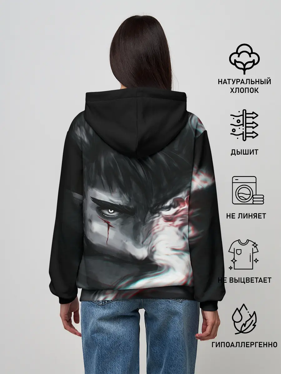 Женское худи / BERSERK | БЕРСЕРК ГАТС