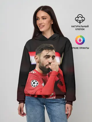 Женское худи / Бруну Фернандеш, МЮ