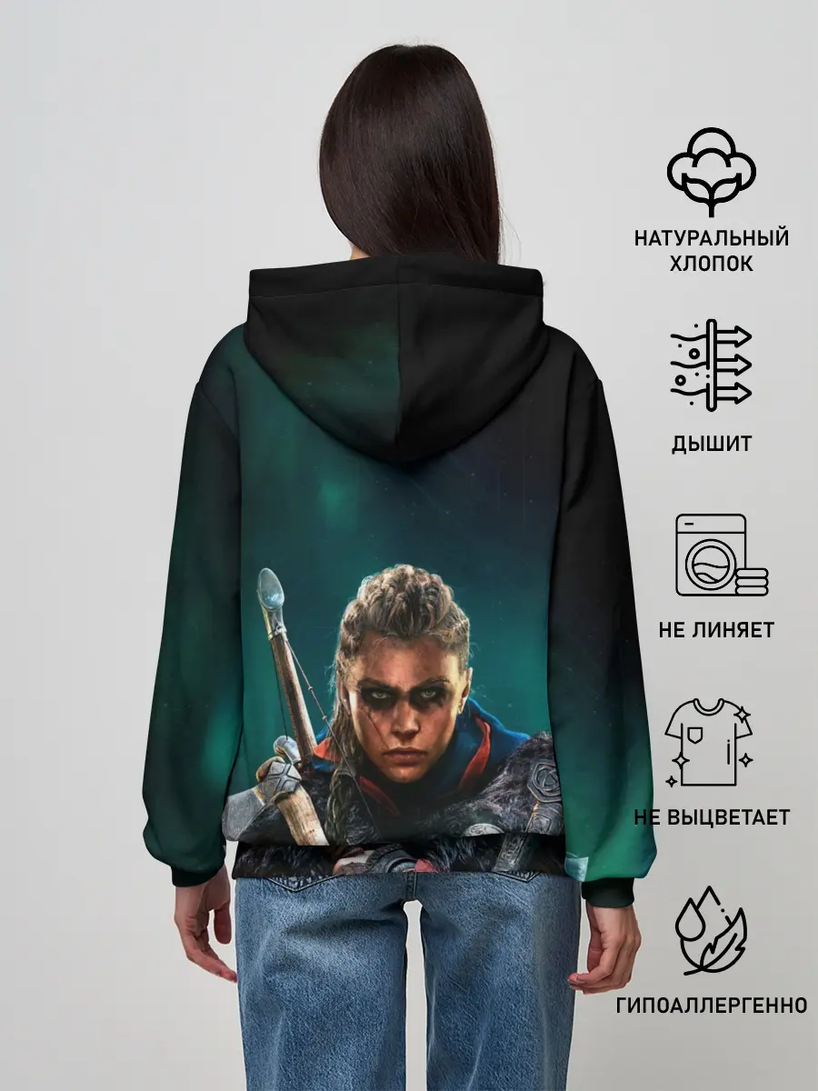 Женское худи / Assassins Creed, Valhalla