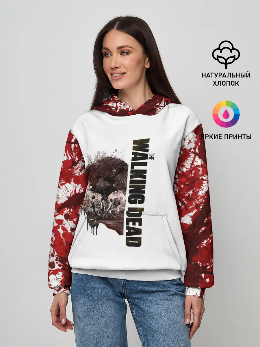 Женское худи / Ходячие Мертвецы 11