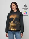 Женское худи / Gold Skull