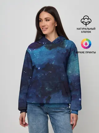 Женское худи / Темнота глубин