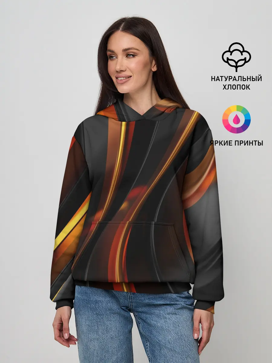 Женское худи / Unsplash 3D