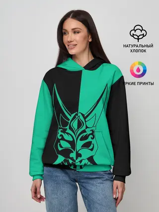 Женское худи / СПЛИТ МАСКА СЯО