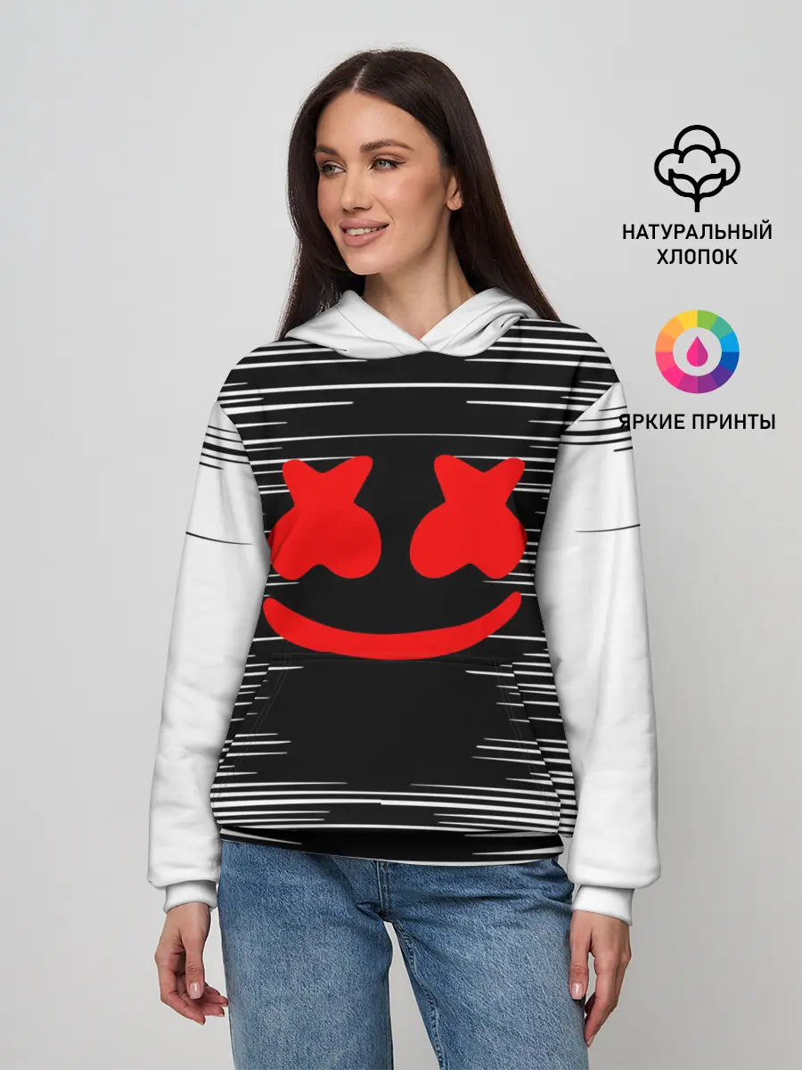Женское худи / MARSHMELLO MELT / МАРШМЕЛЛО,