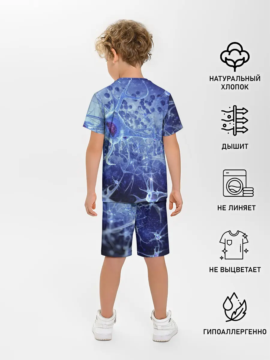 Детская пижама с шортами / ВИРУС