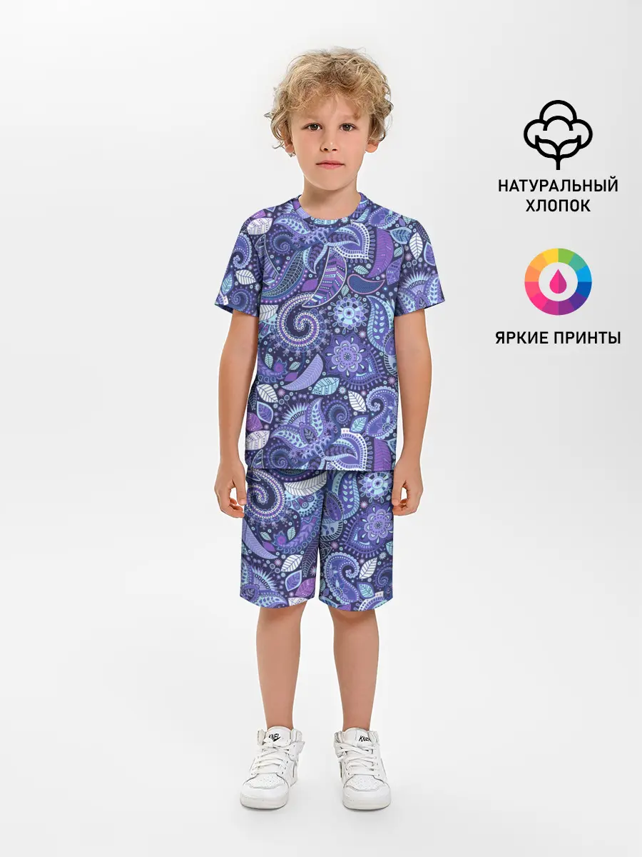 Детская пижама с шортами / ВОСТОЧНЫЙ УЗОР