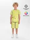 Детская пижама с шортами / Лайм