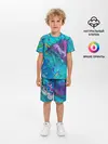 Детская пижама с шортами / Красочная медуза