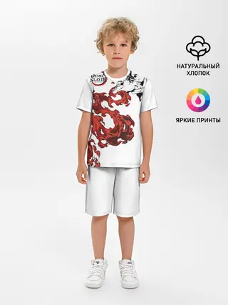 Детская пижама с шортами / Клинок, рассекающий демонов