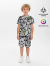 Детская пижама с шортами / Камни