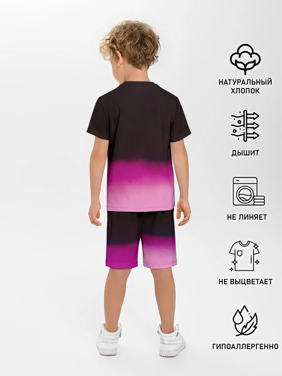 Детская пижама с шортами / Deep Purple - Burn