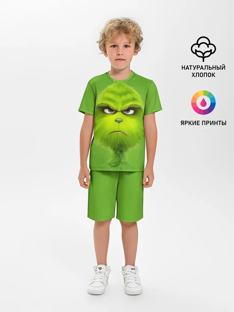 Детская пижама с шортами / The Grinch