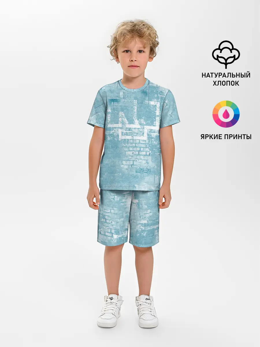 Детская пижама с шортами / Rammstein