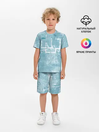 Детская пижама с шортами / Rammstein