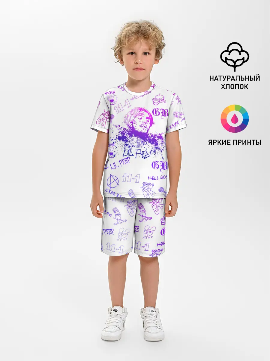 Детская пижама с шортами / LIL PEEP