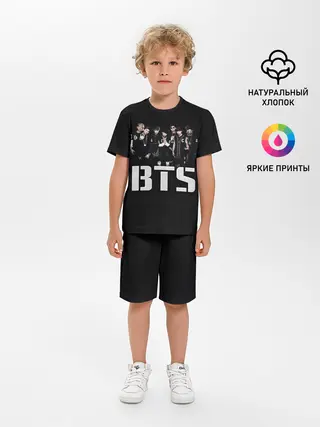 Детская пижама с шортами / BTS