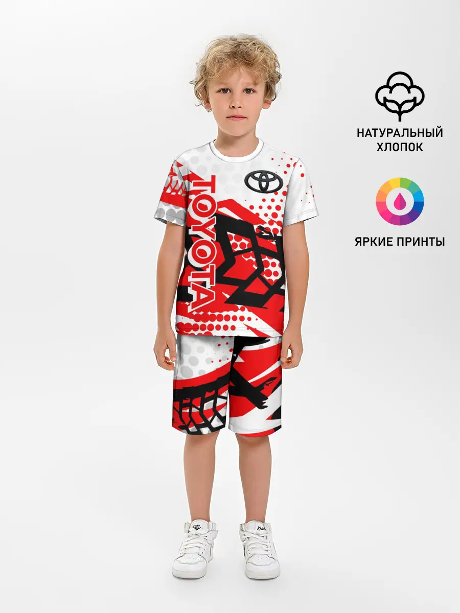 Детская пижама с шортами / Toyota