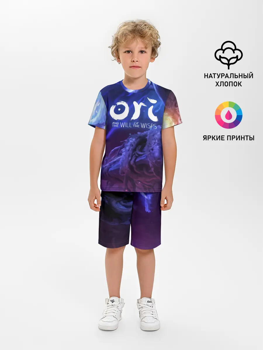 Детская пижама с шортами / Ori and the Will of the Wisps