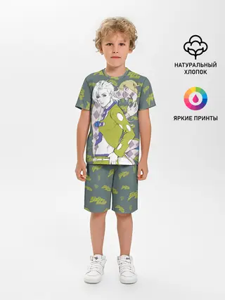 Детская пижама с шортами / JoJo Bizarre Adventure