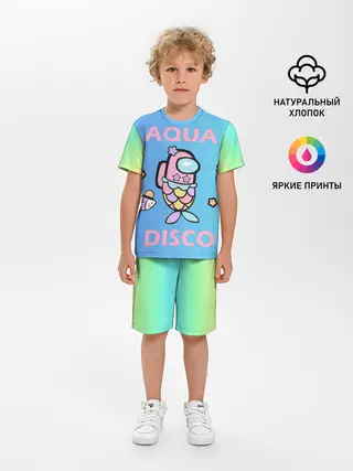 Детская пижама с шортами / Aqua Among As