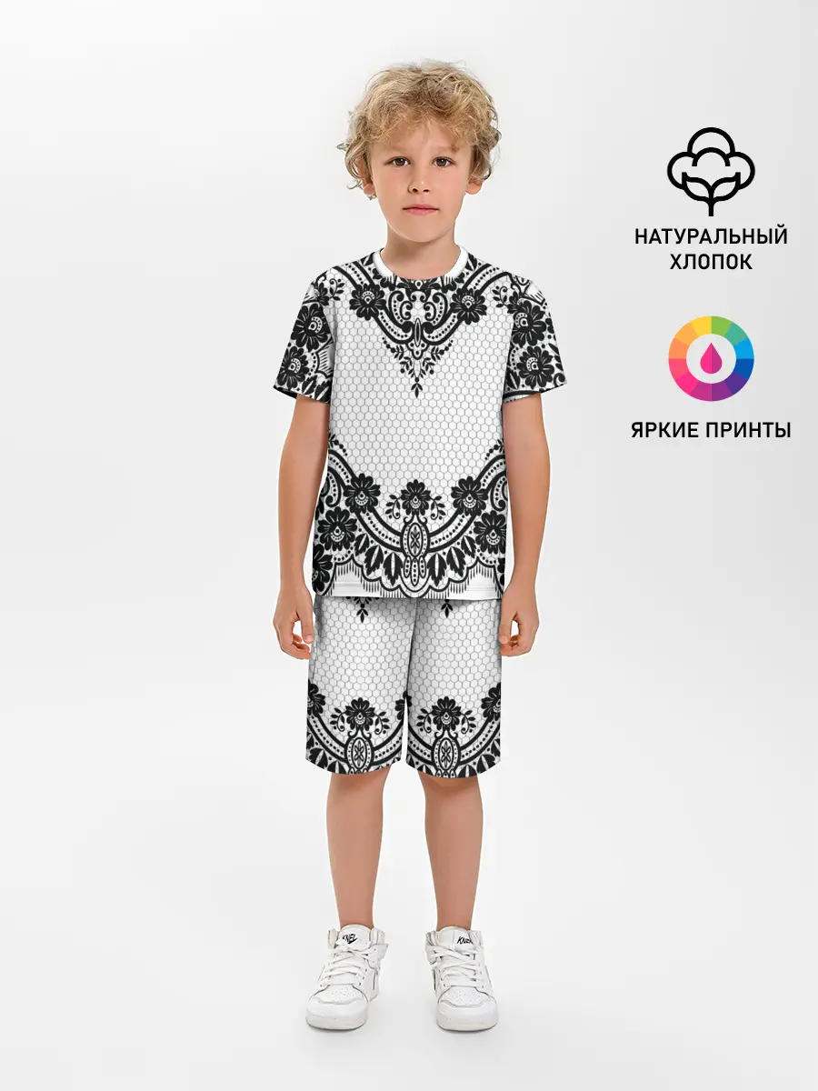 Детская пижама с шортами / КРУЖЕВА | WEAVING