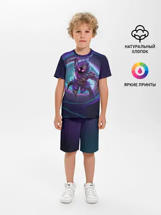 Детская пижама с шортами / Ворон