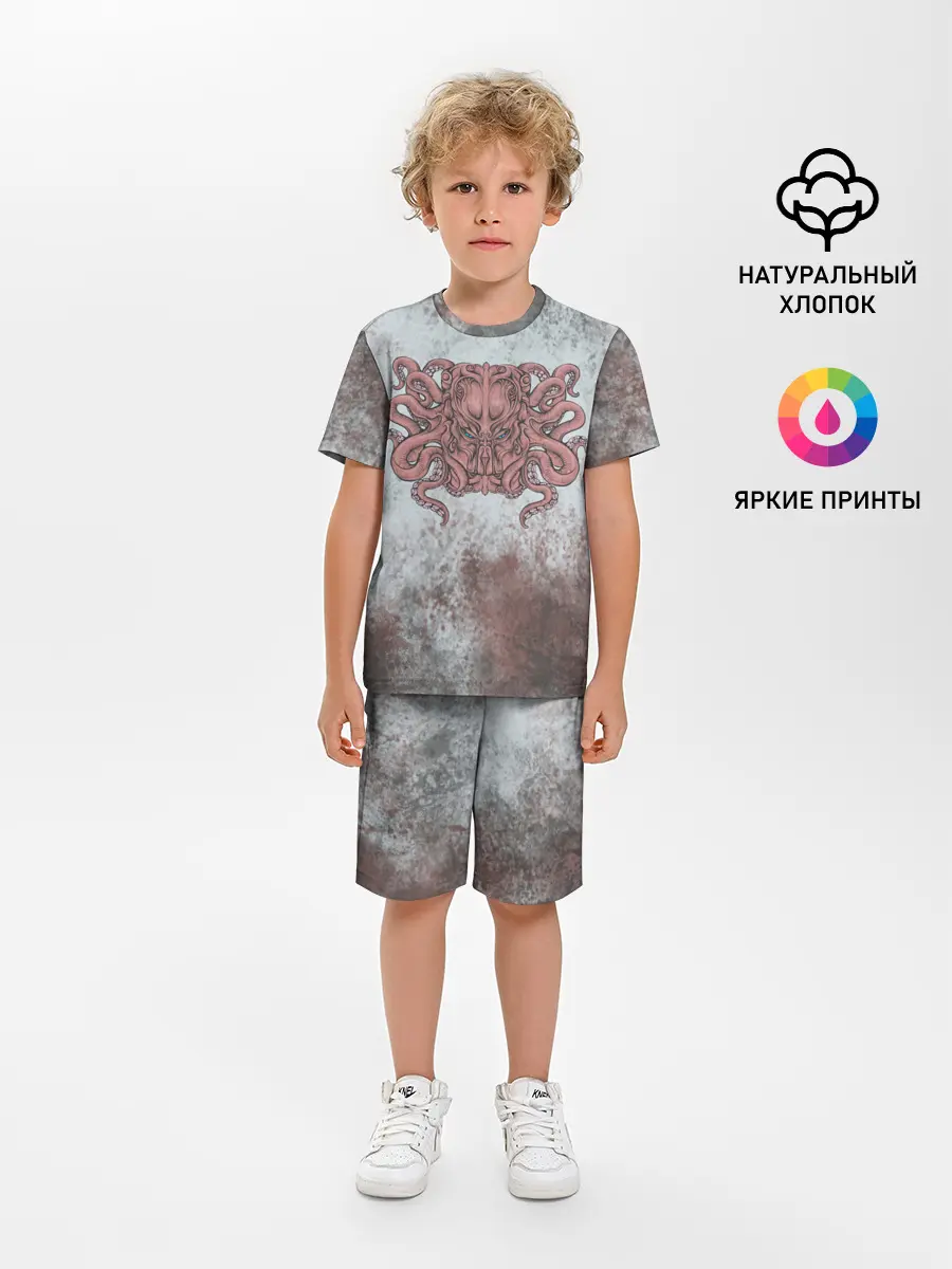Детская пижама с шортами / Ктулху | Cthulhu