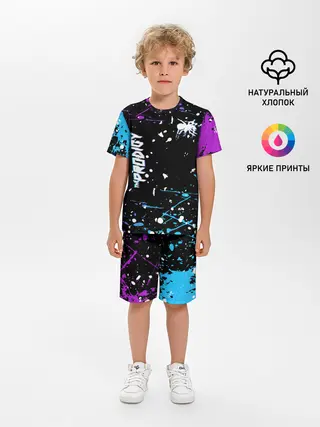 Детская пижама с шортами / The Prodigy | паук