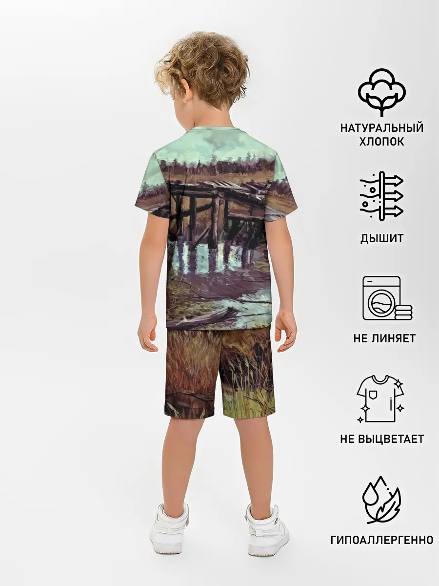 Детская пижама с шортами / S.T.A.L.K.E.R ВОВА