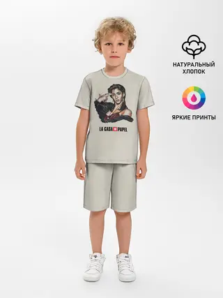 Детская пижама с шортами / БУМАЖНЫЙ ДОМ