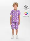 Детская пижама с шортами / Unicorn pattern