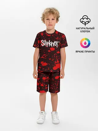 Детская пижама с шортами / Slipknot