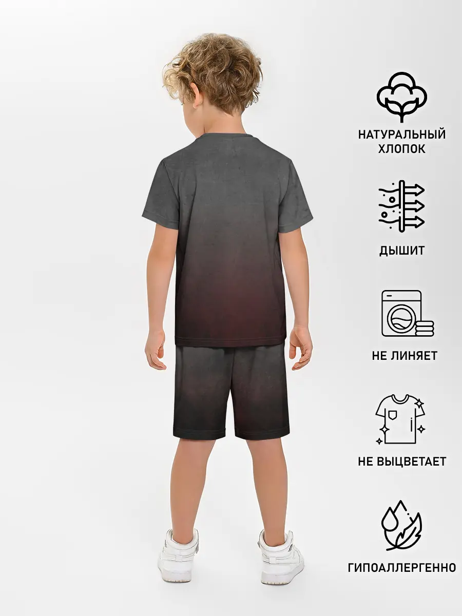 Детская пижама с шортами / Эмблема Ведьмак