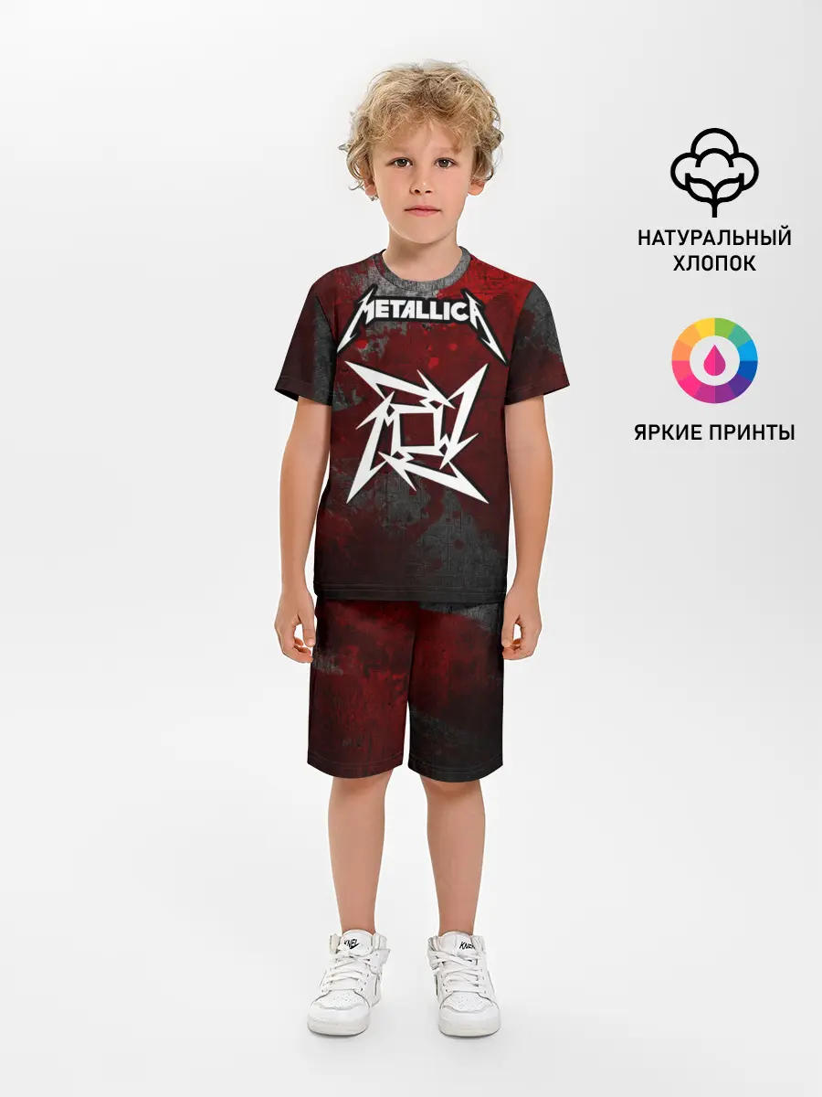 Детская пижама с шортами / METALLICA