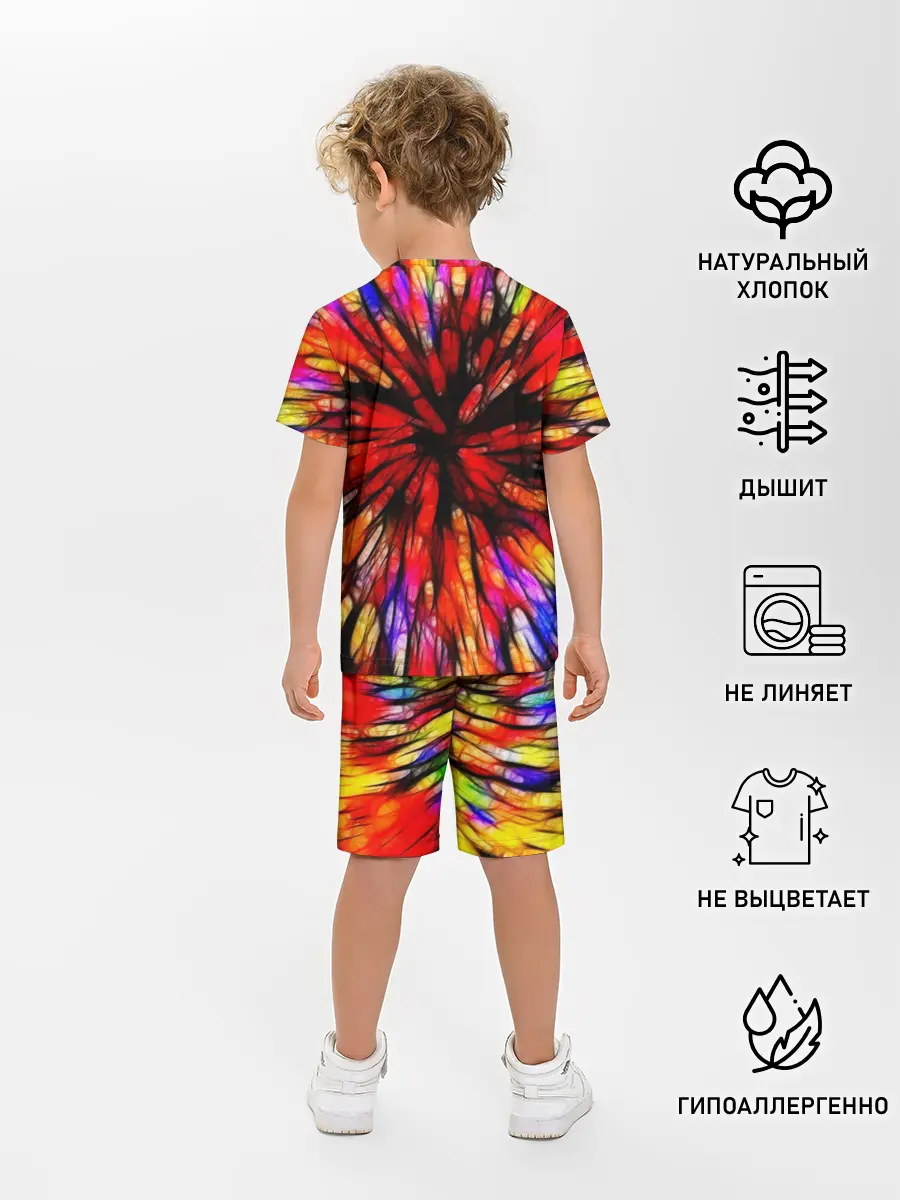 Детская пижама с шортами / Батик