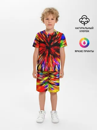 Детская пижама с шортами / Батик