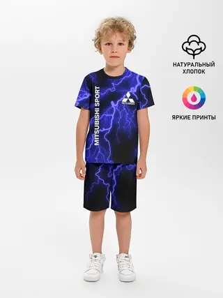 Детская пижама с шортами / MITSUBISHI