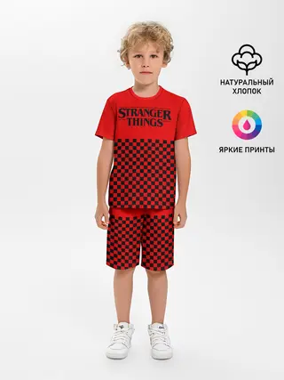 Детская пижама с шортами / STRANGER THINGS