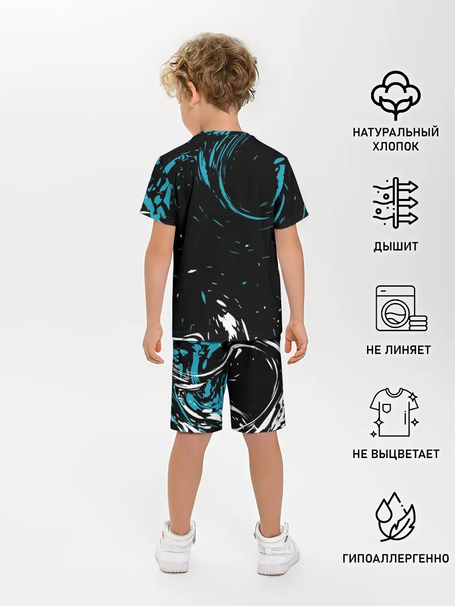 Детская пижама с шортами / REAL MADRID.