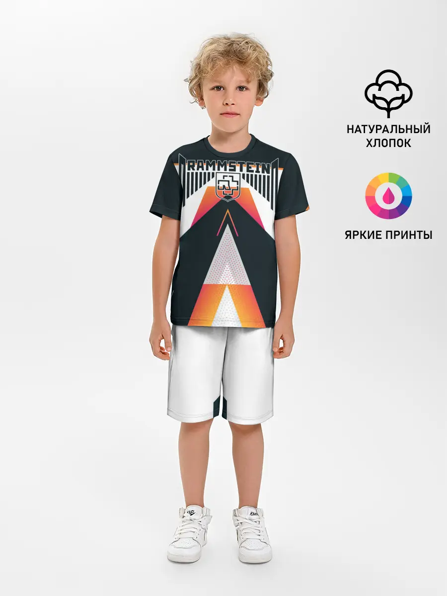 Детская пижама с шортами / Rammstein