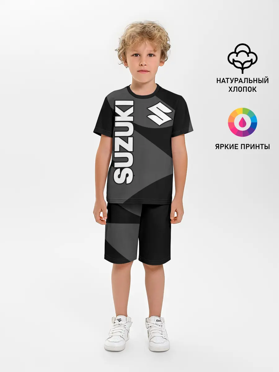Детская пижама с шортами / SUZUKI