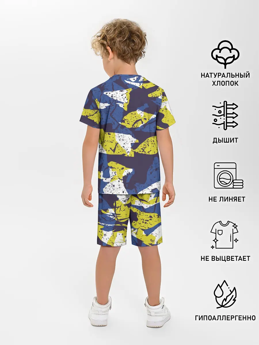 Детская пижама с шортами / Пятна