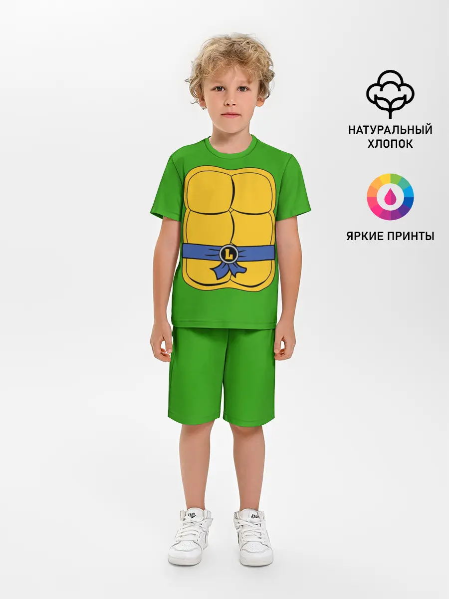 Детская пижама с шортами / Черепашки-ниндзя