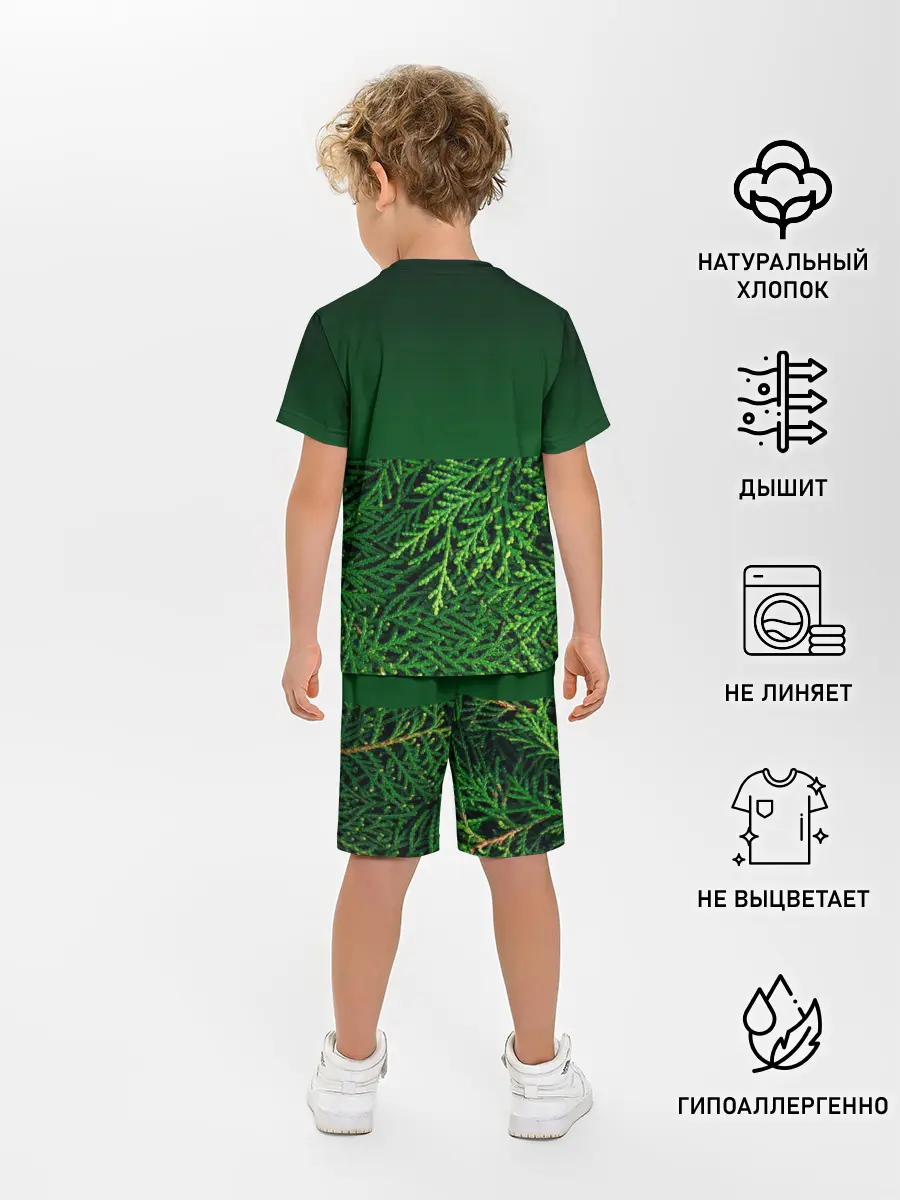 Детская пижама с шортами / Сибирь