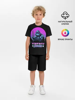 Детская пижама с шортами / Черепашки-ниндзя